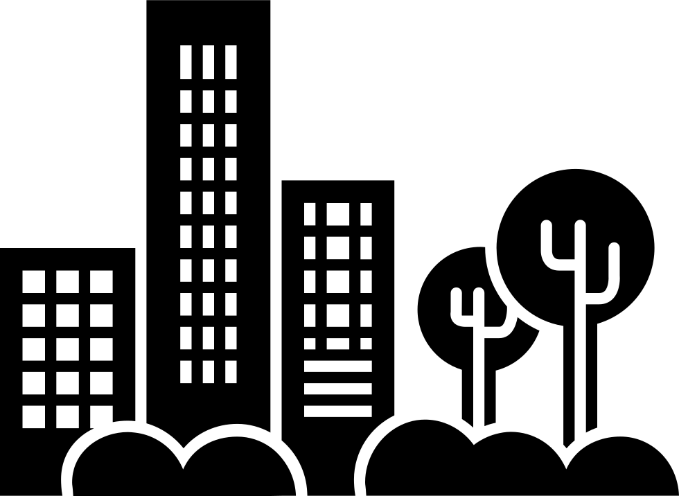 Cityscape Silhouette PNG Free Image