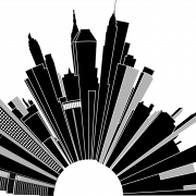 Cityscape Silhouette Png Pic