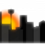 Cityscape Vector PNG Photo