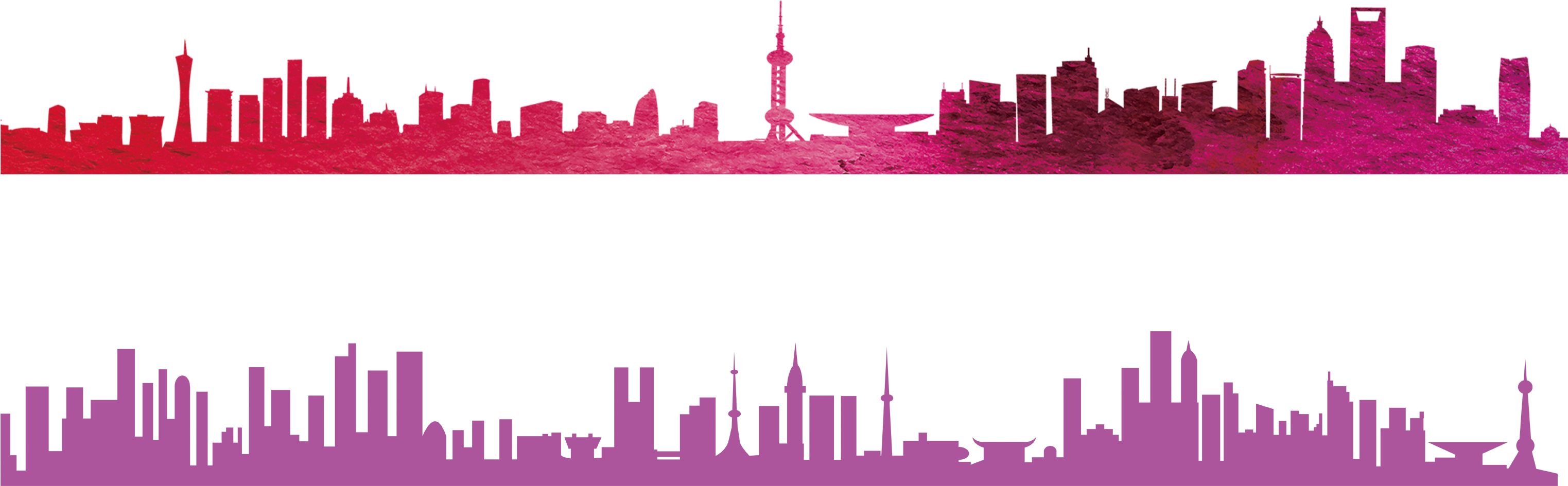 Cityscape Vector PNG