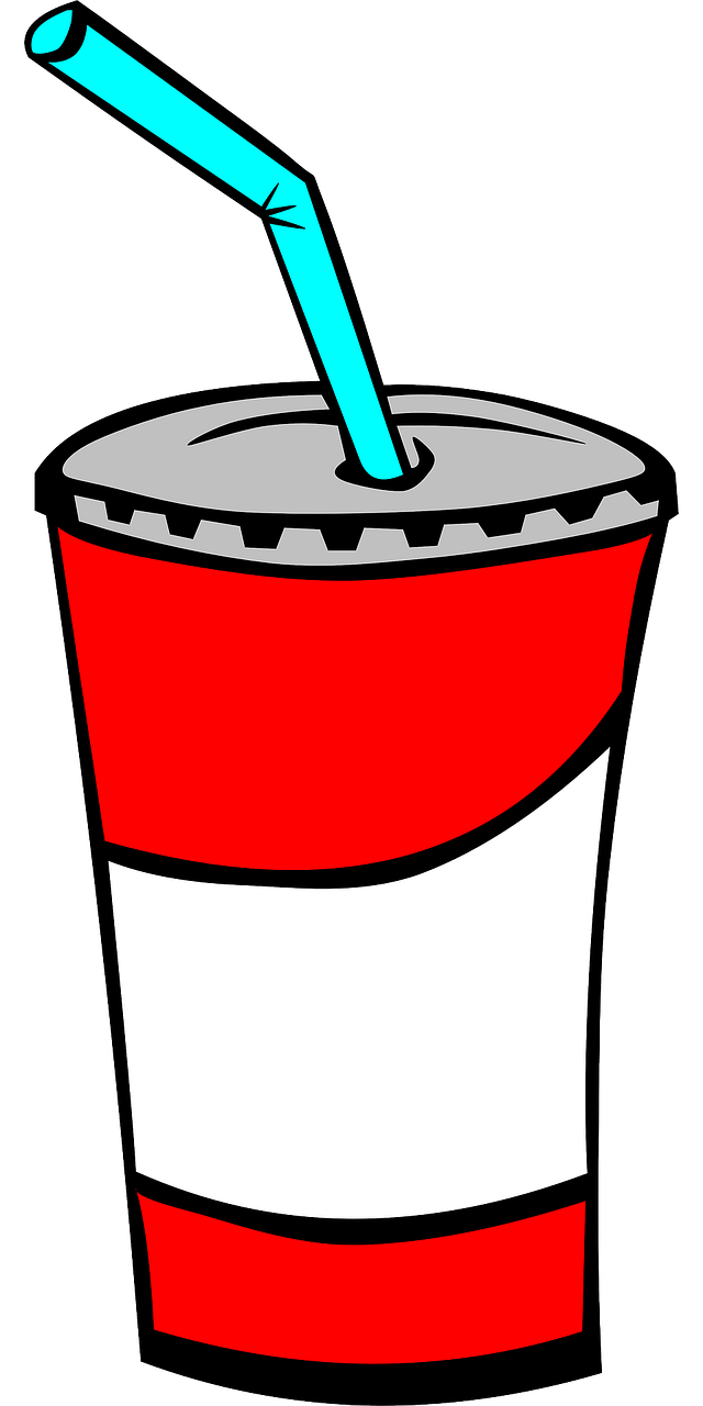 Cold Drink Straw PNG Photo