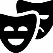 Comedy Mask PNG Cutout