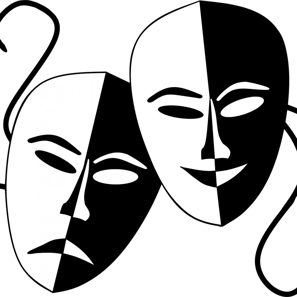 Comedy Mask PNG Images