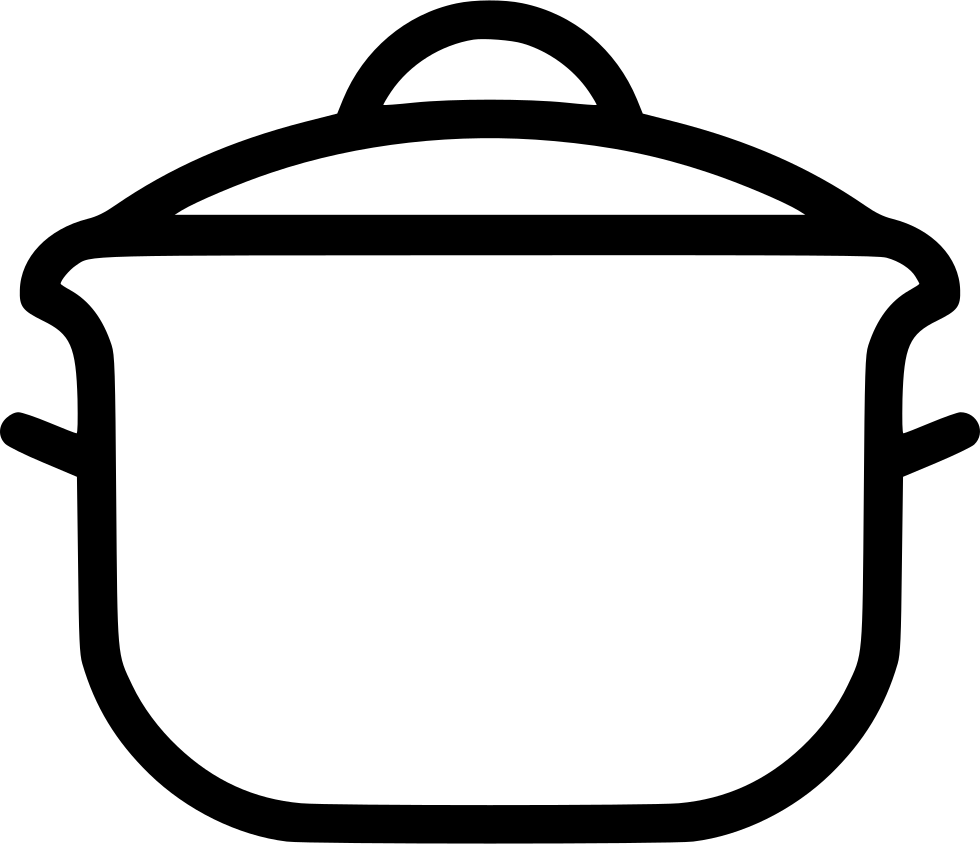 Cooking Pot Silhouette PNG Images