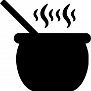 Cooking Pot Silhouette PNG Pic