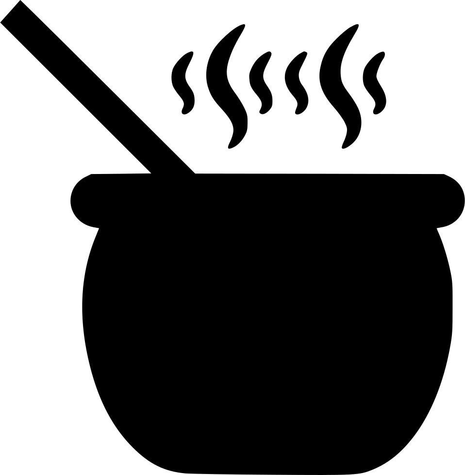 Cooking Pot Silhouette PNG Pic