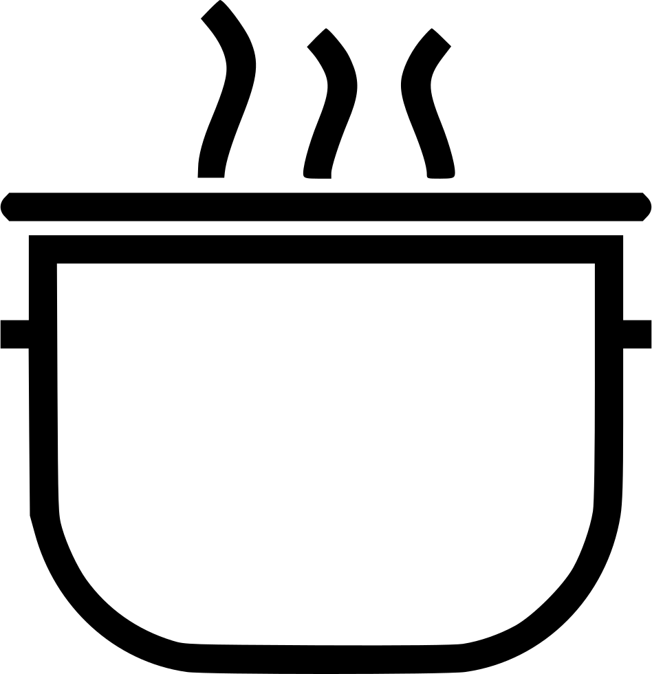 Cooking Pot Silhouette