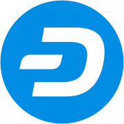 Dash Crypto Logo No Background