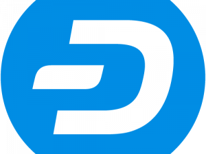 Dash crypto -logo geen achtergrond