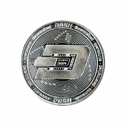 Dash Crypto Logo PNG File
