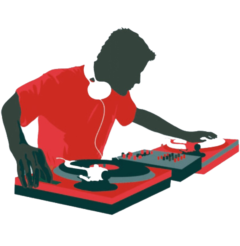 Disc Jockey Pioneer DJ Controller PNG File