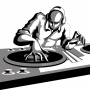 Disque jockey pioneer DJ Controller png pic