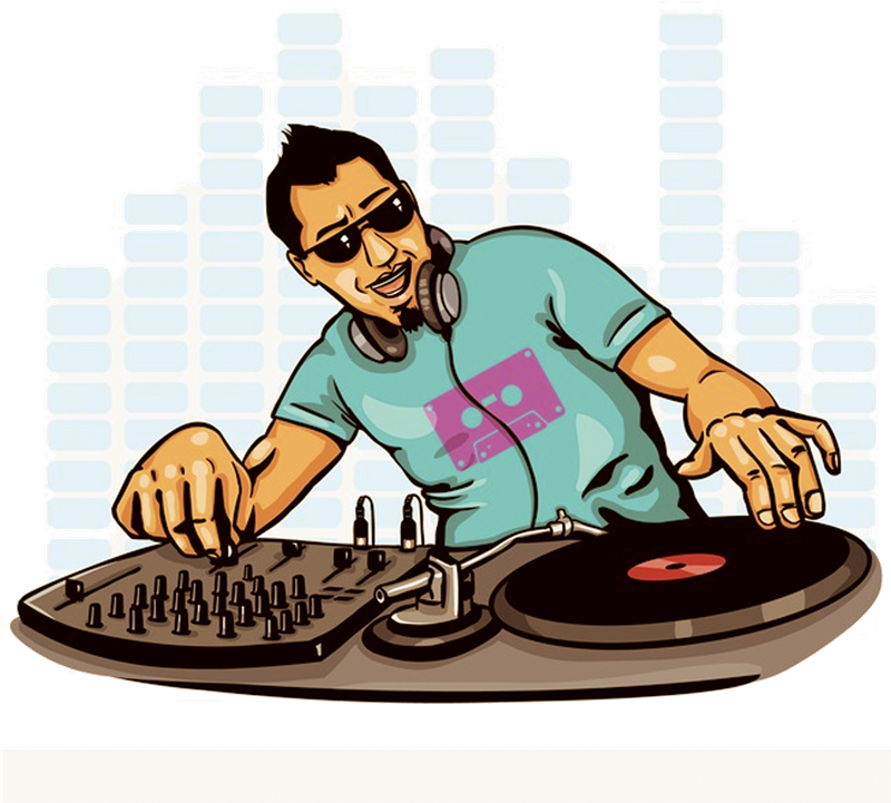 Disc Jockey Pioneer DJ Controller PNG Picture