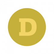 Logotipo de dogecoin crypto