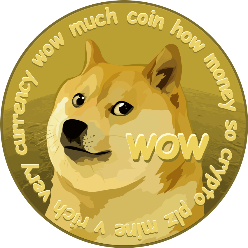 Dogecoin Crypto Logo PNG Image