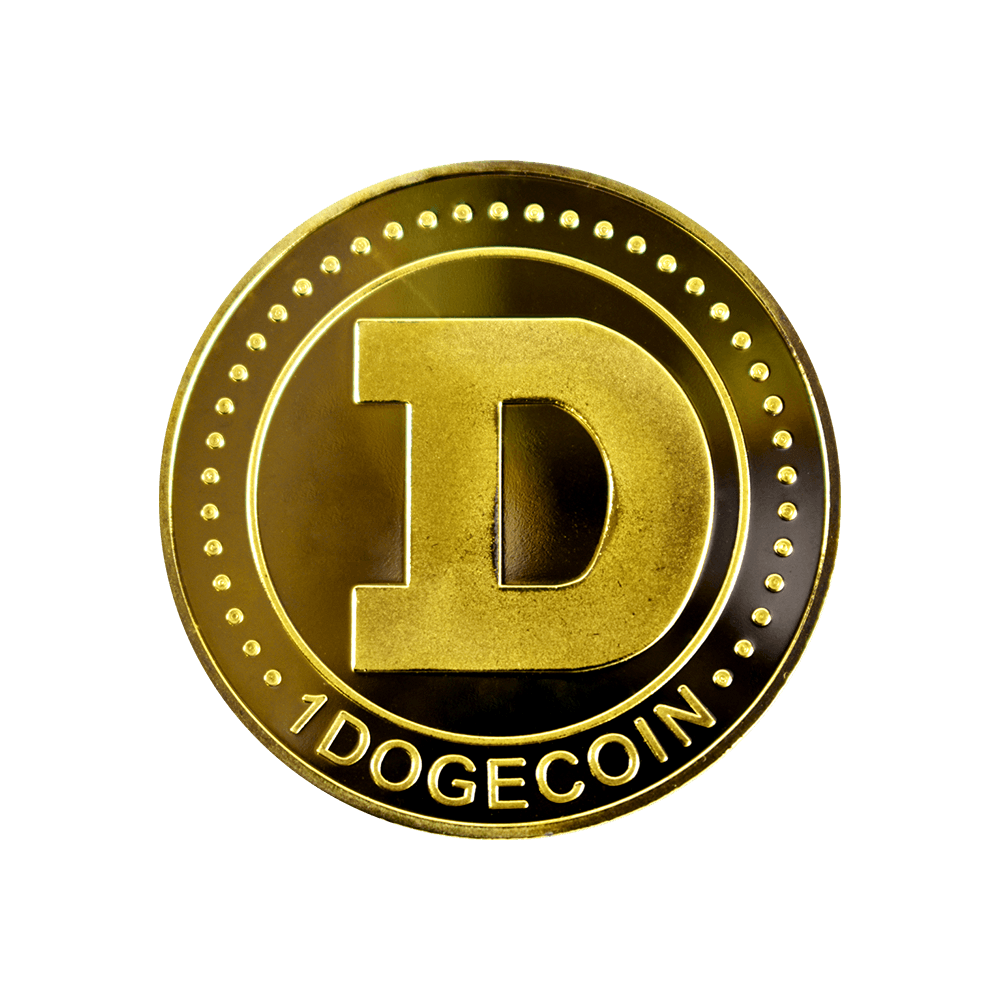 Dogecoin Crypto Logo PNG Photo