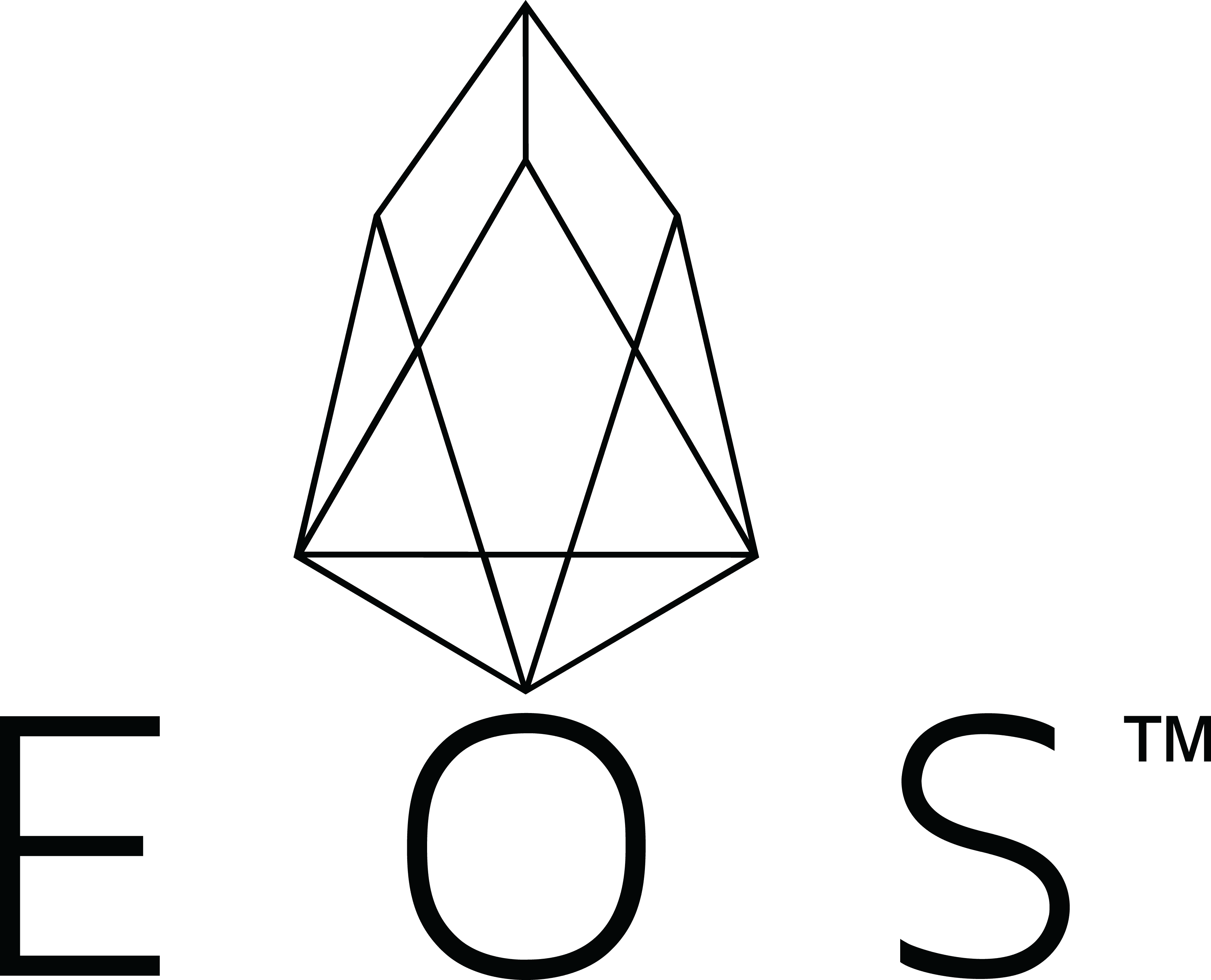 Archivo png de logotipo de EOS crypto