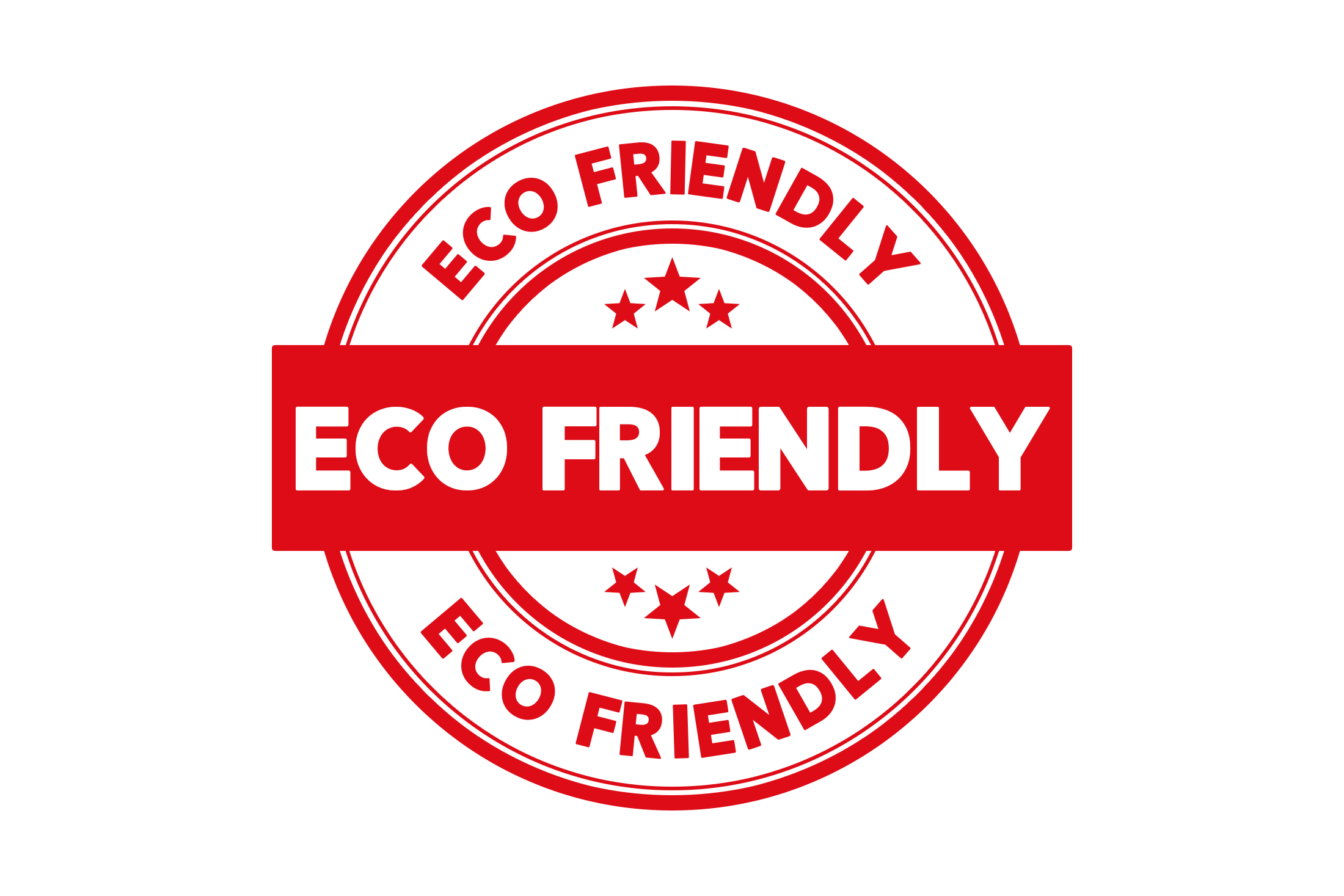 Eco Friendly Stamp PNG Cutout