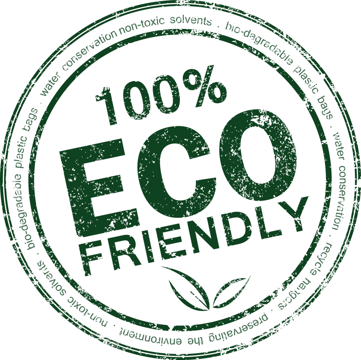 Eco Friendly Stamp PNG