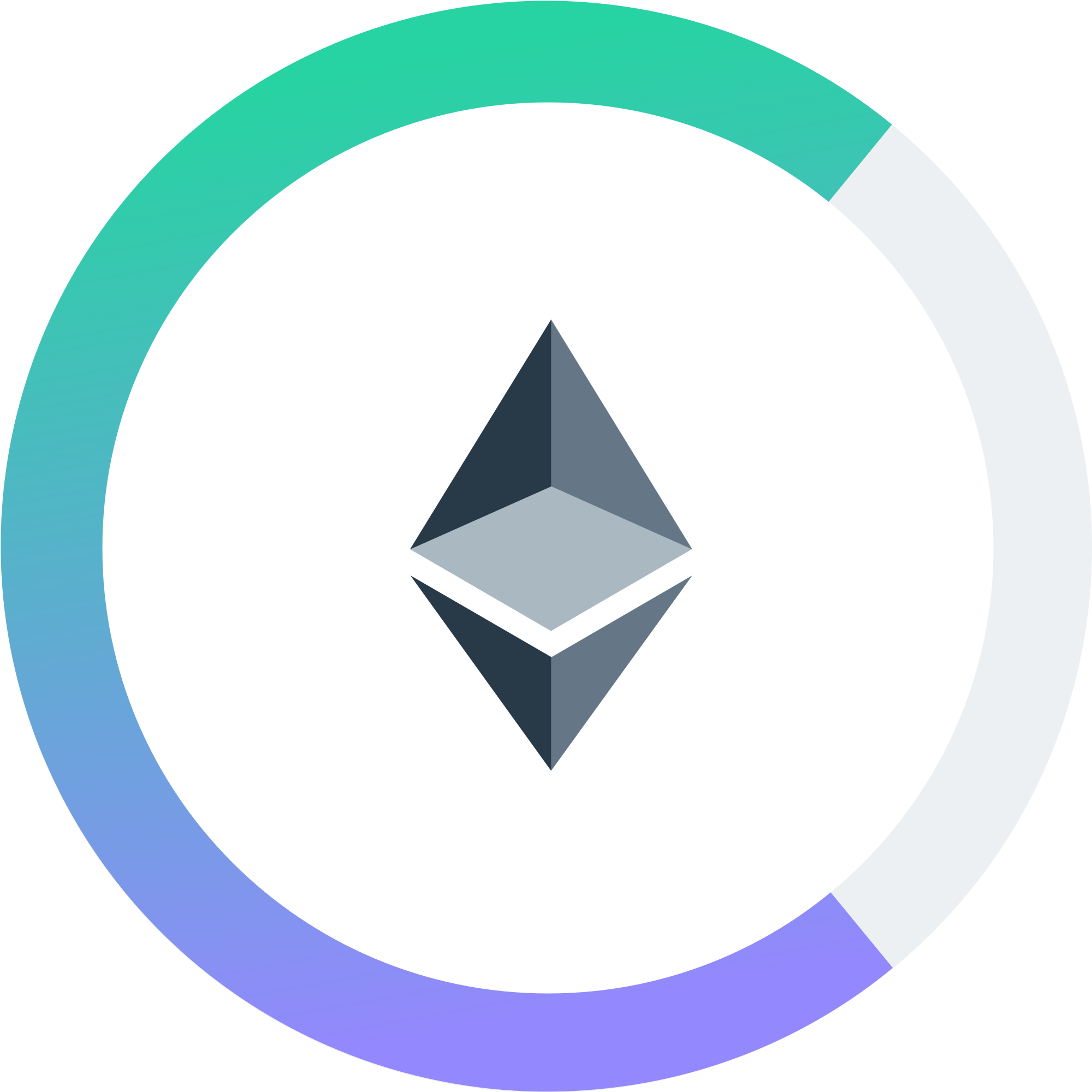 Ethereum Logo Background PNG