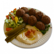 Cutout de png de alimentos falafel