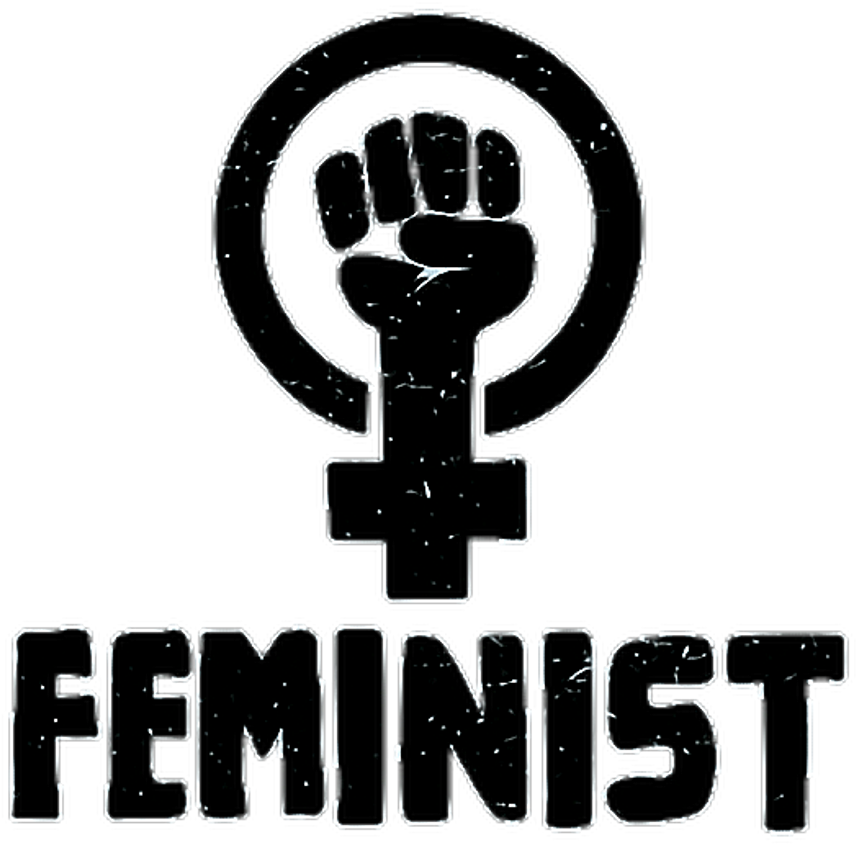 Feminism Silhouette PNG Cutout