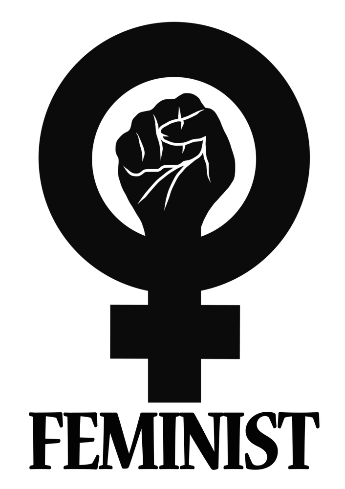 Feminism Silhouette PNG HD Image