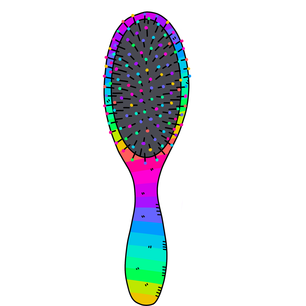 Hairbrush PNG Image File