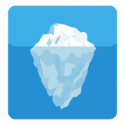 Iceberg Underwater PNG Download Image