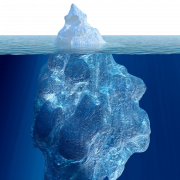 Iceberg Underwater PNG HD Image