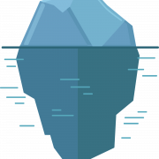 Iceberg Underwater Transparent
