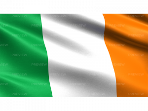Ireland Flag Vector PNG Images
