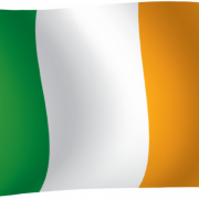 علم أيرلندا يلوح بالـ PNG PIC