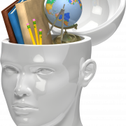 Knowledge Brain PNG File