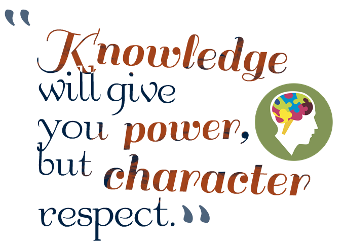 Knowledge Quotes PNG File