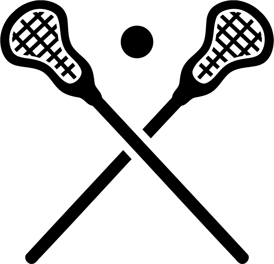 Lacrosse Silhouette PNG Pic