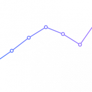Line Chart Vector PNG Cutout
