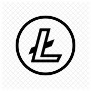 Litecoin Crypto Logo Logo PNG Изображения