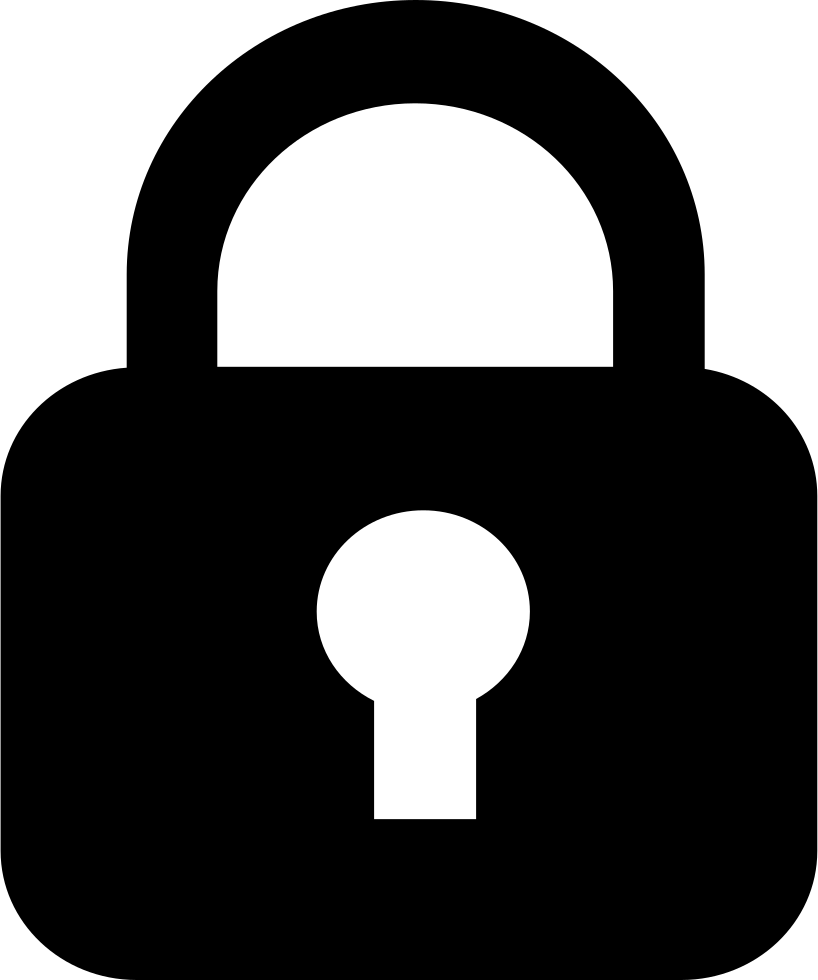 I -lock ang Silhouette PNG clipart