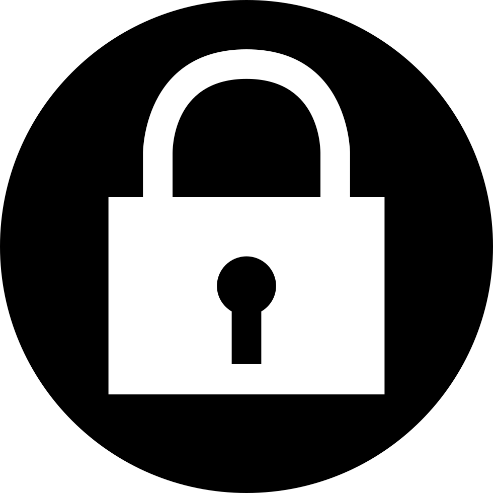 Lock Silhouette Png