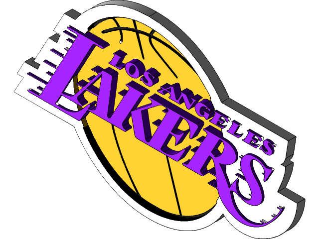 Los Angeles Lakers PNG Image File