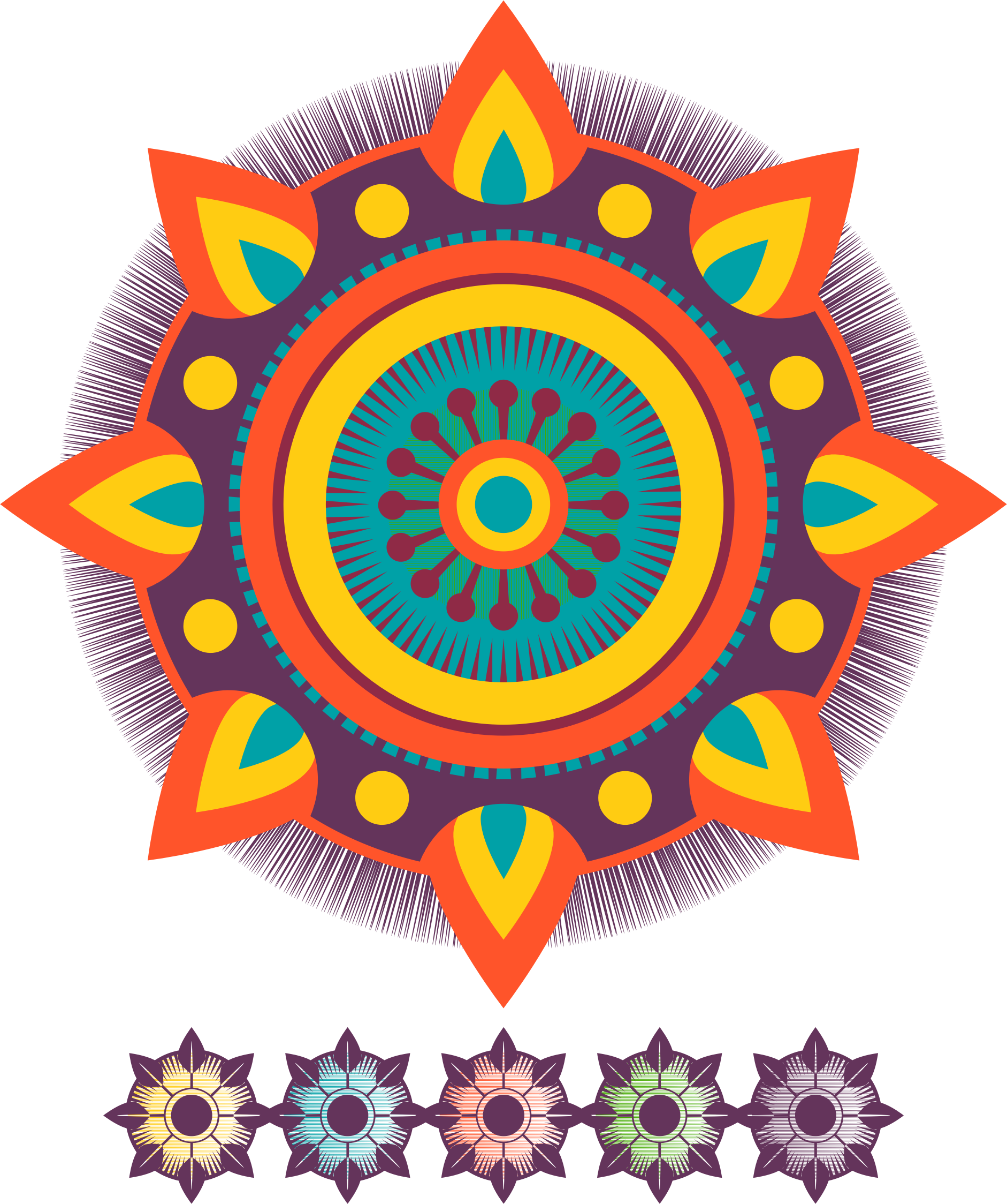 Mandala Background PNG