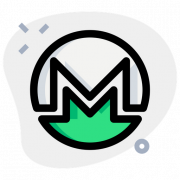 File PNG do logotipo do Monero Crypto