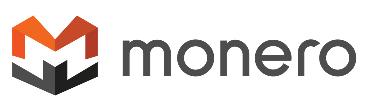 شعار Monero Crypto شفاف