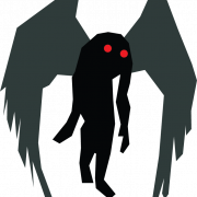 Immagine di silhouette mothman