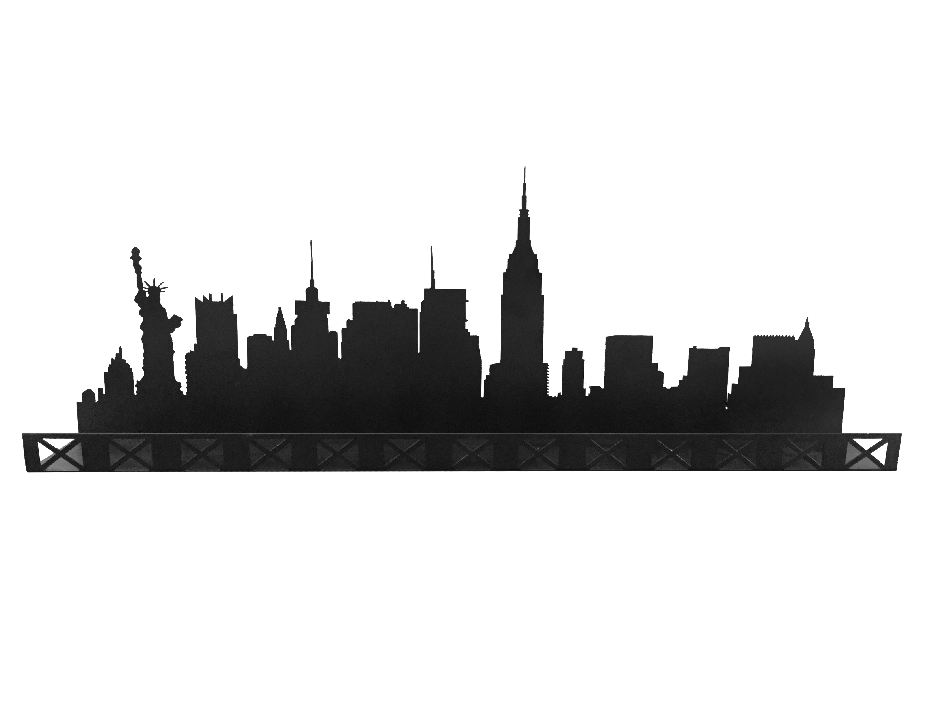 New York City Silhouette PNG HD Image