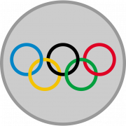 Logotipo de las Olímpicas PNG CUTOUT