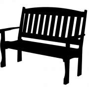 Park Furniture Silhouette Png