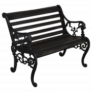 Park Furniture Silhouette PNG -bestand