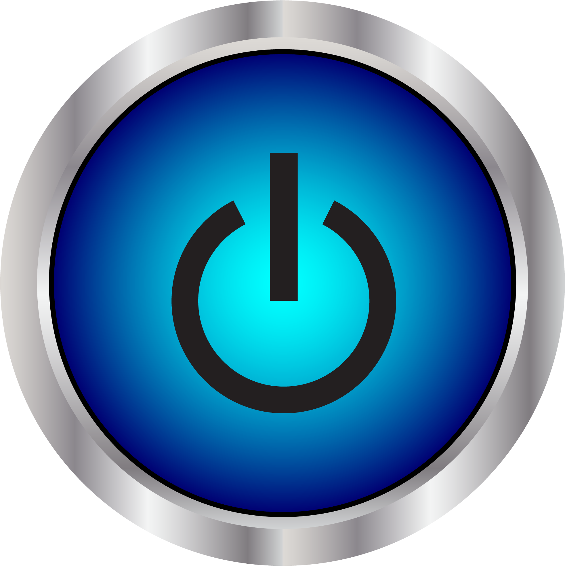 Power Off Logo PNG File